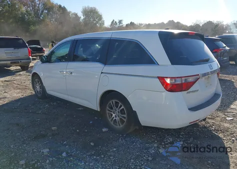 2011 Honda Odyssey Ex-L z USA, uszkodzony, nr VIN 5FNRL5H64BB070562